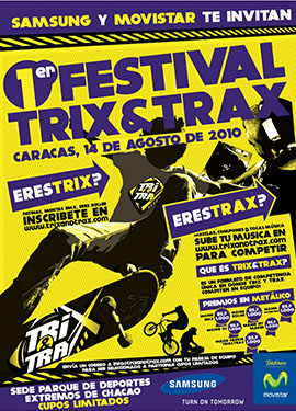 TrixandTrax en el Skatepark de Chacao