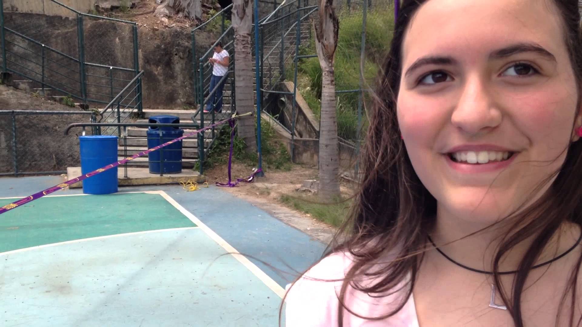 Entrevista a talentos de Slack Line de la Zona Trix en el TrixandTrax del Colegio el Peñon