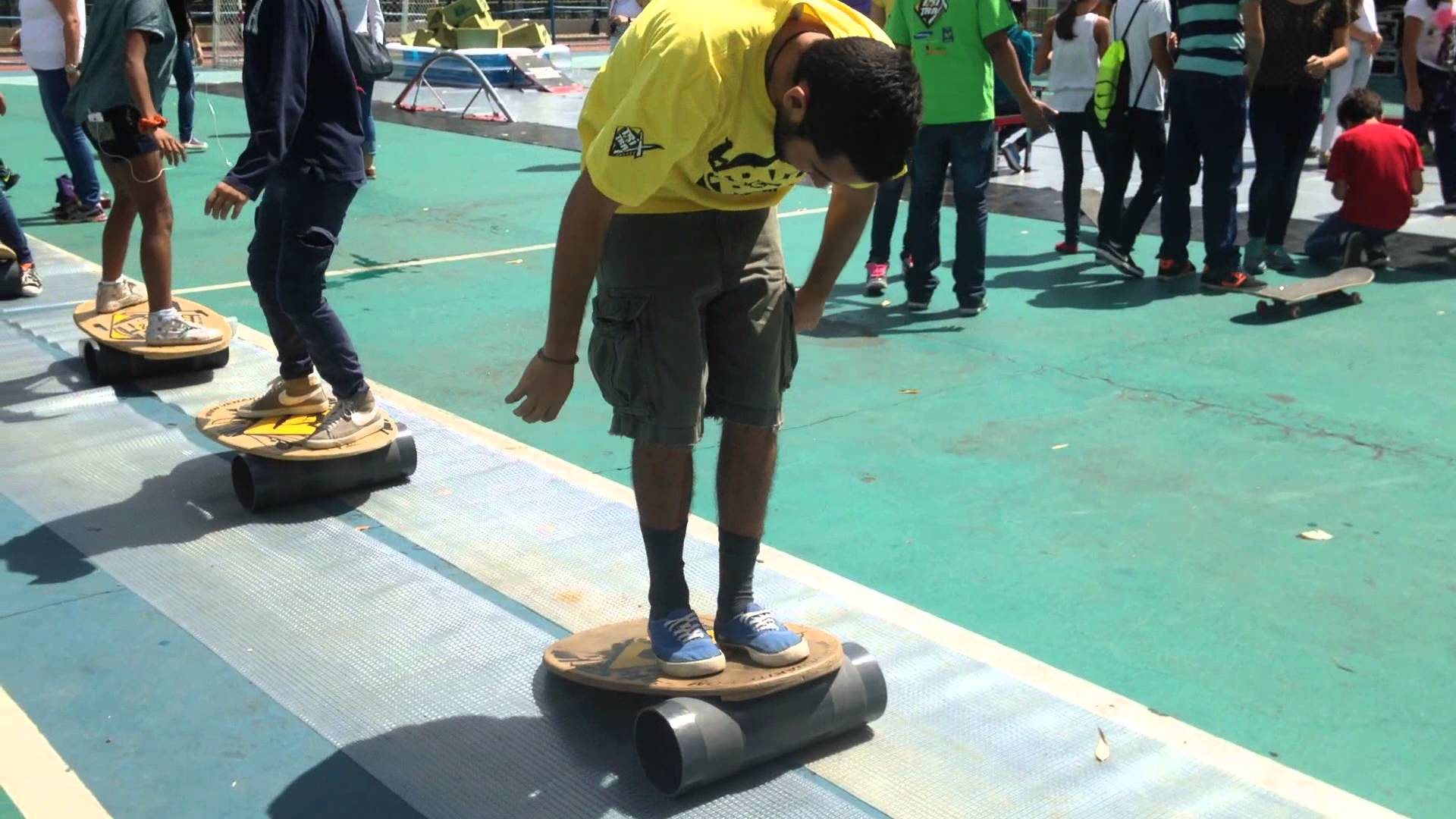 Especialista de la Zona Trix en el TrixandTrax del Colegio el Peñon