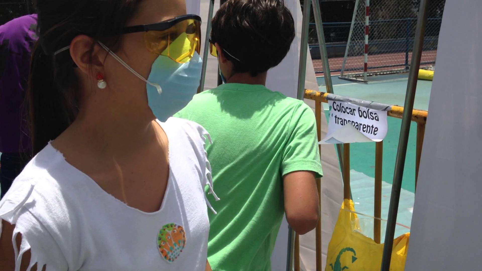 Los talentos de la Zona Graffiti en el TrixandTrax del Colegio el Peñon