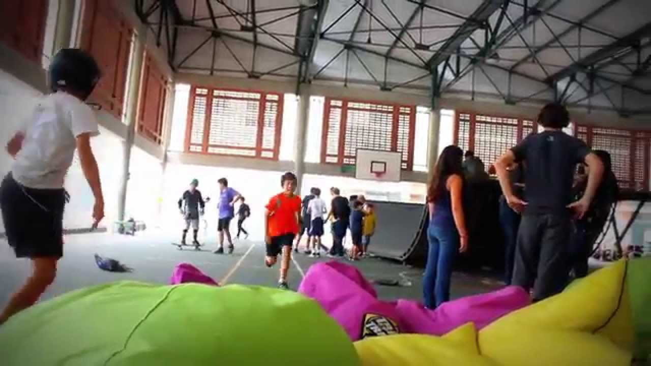 Salto Zona Trix en el Trix and Trax del Colegio San Ignacio