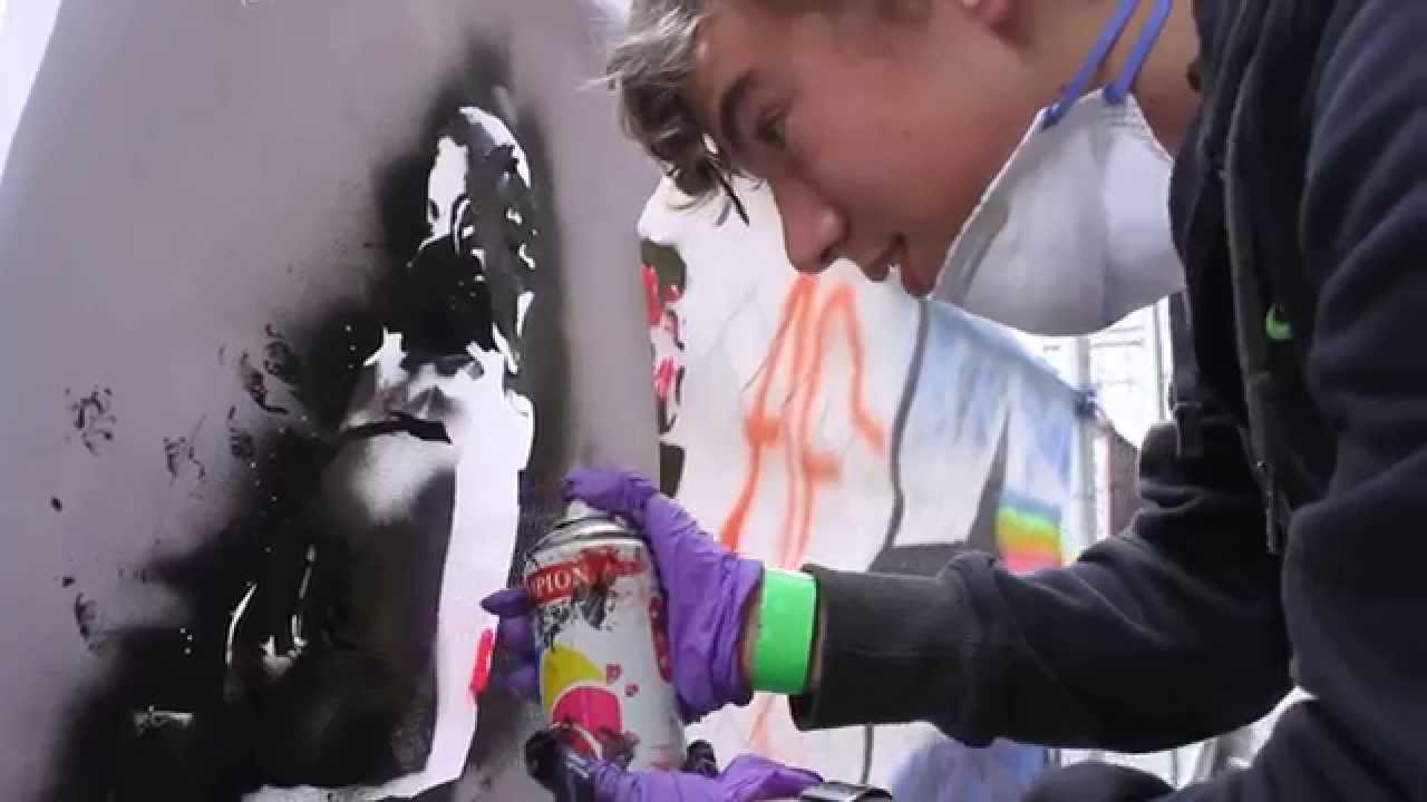 Talento Zona Artes Visuales en el Trix and Trax del Colegio San Ignacio