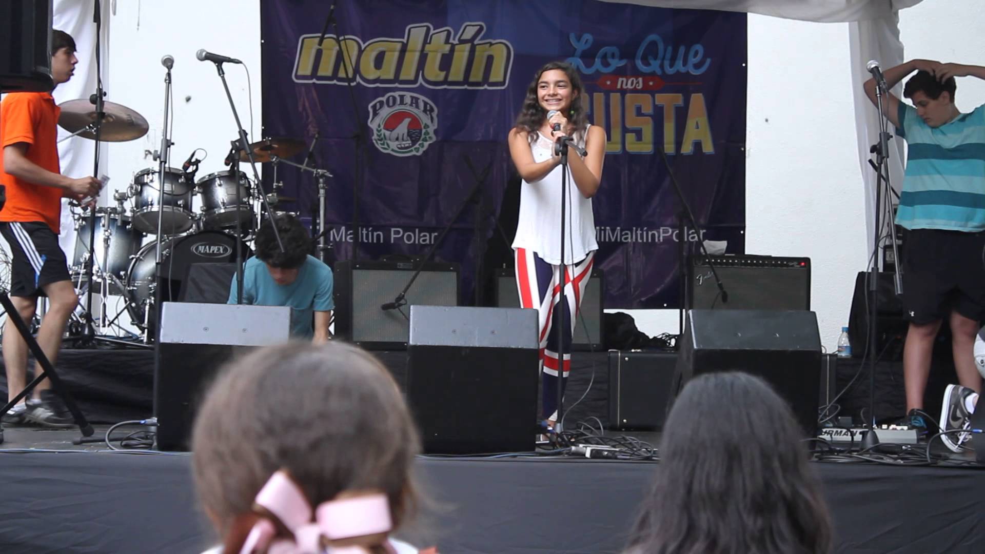 Talento Zona Trax en el trix and trax del Colegio San Ignacio