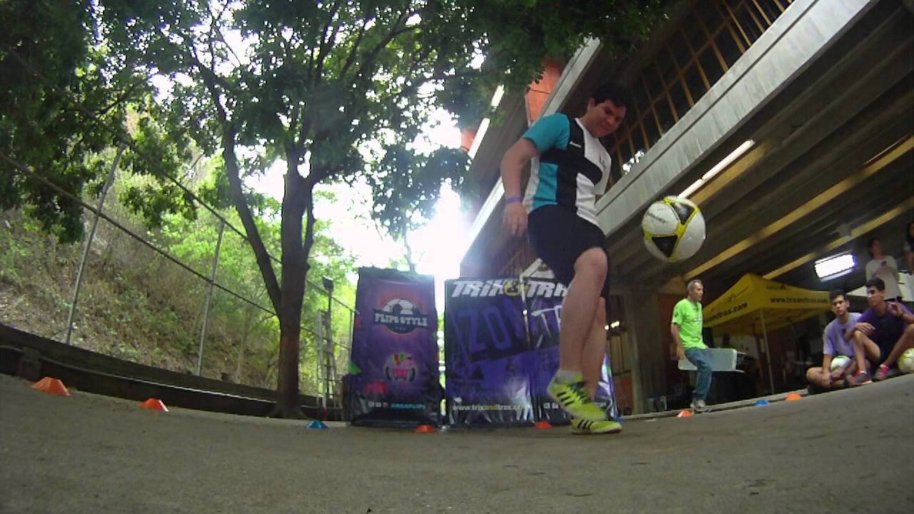Aitor larranaga Freestyler Football Zona Trix Champagnat Version Go Pro2