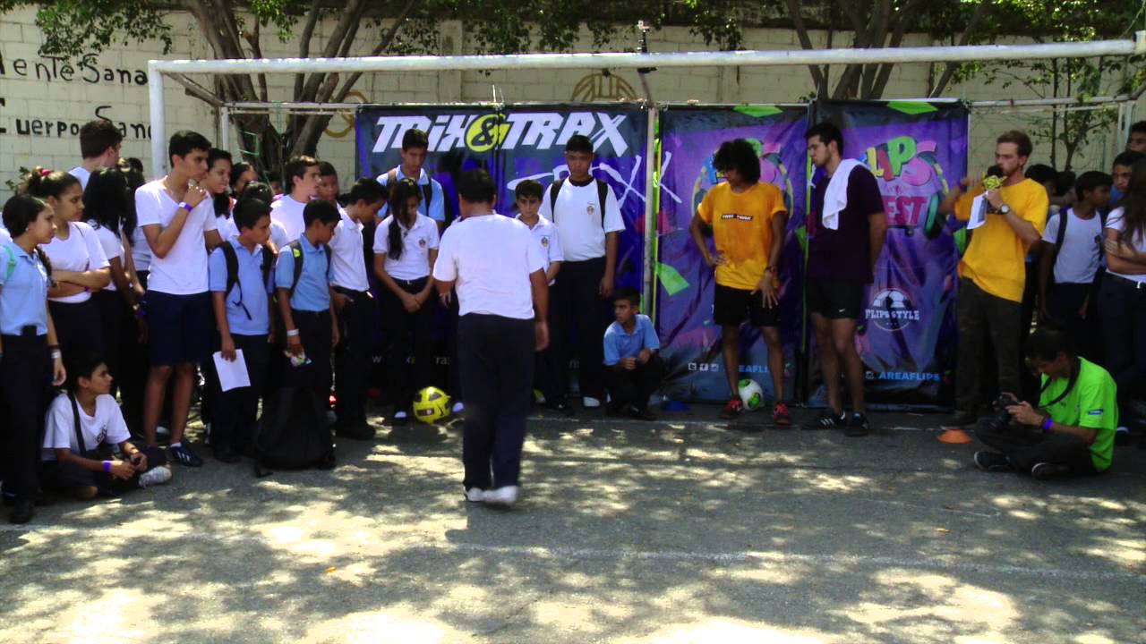 Darwin Torrealba – Taleno Zona Trix – Freestyle Football – Colegio San Vicente De Paul, Edo. Vargas