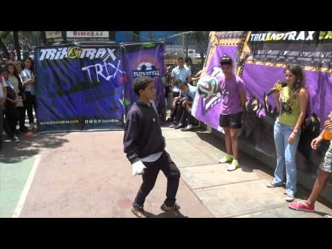 Jesus Mudarain Talento Zona Trix Freestyler Football Colegio Gustavo Herrera
