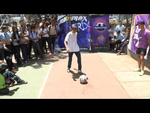 Jhancarlos Sarmiento @Jhancarlos – Talento Trix – Fútbol Freestyle – Colegio Gustavo Herrera