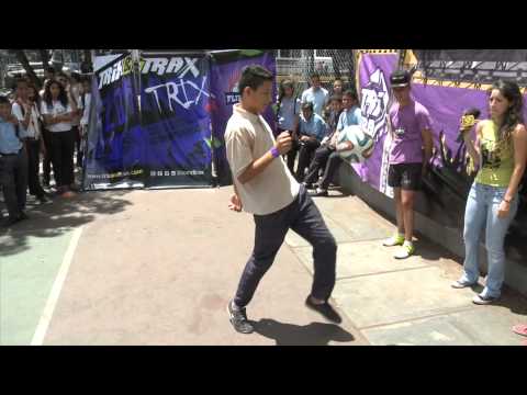 Jorge Quevedo Talento Zona Trix Freestyler Football Colegio Gustavo Herrera