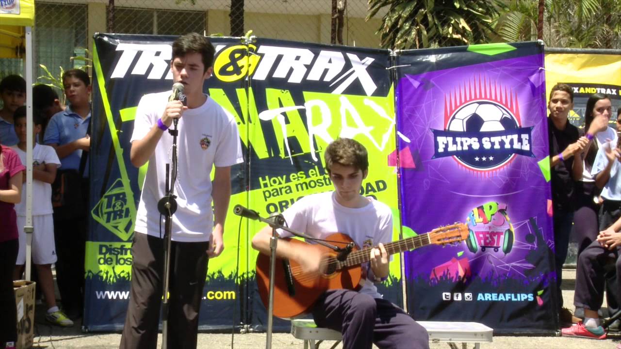 Kevin & Luis-Talento Trax – Canto&Guitarra – Colegio San Vicente de Paul Edo. Vargas