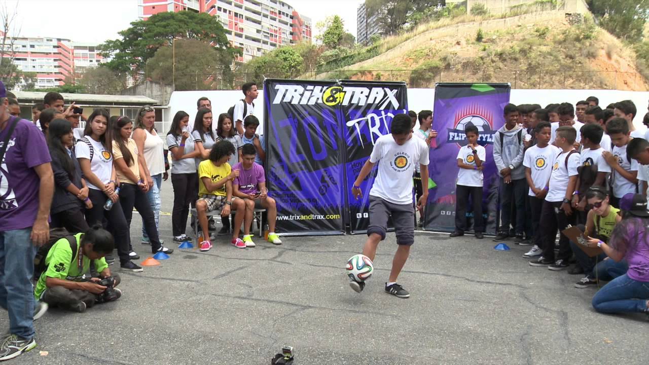 Leonardo Uzcategui Freestyler Football Colegio San Jose De Calazans