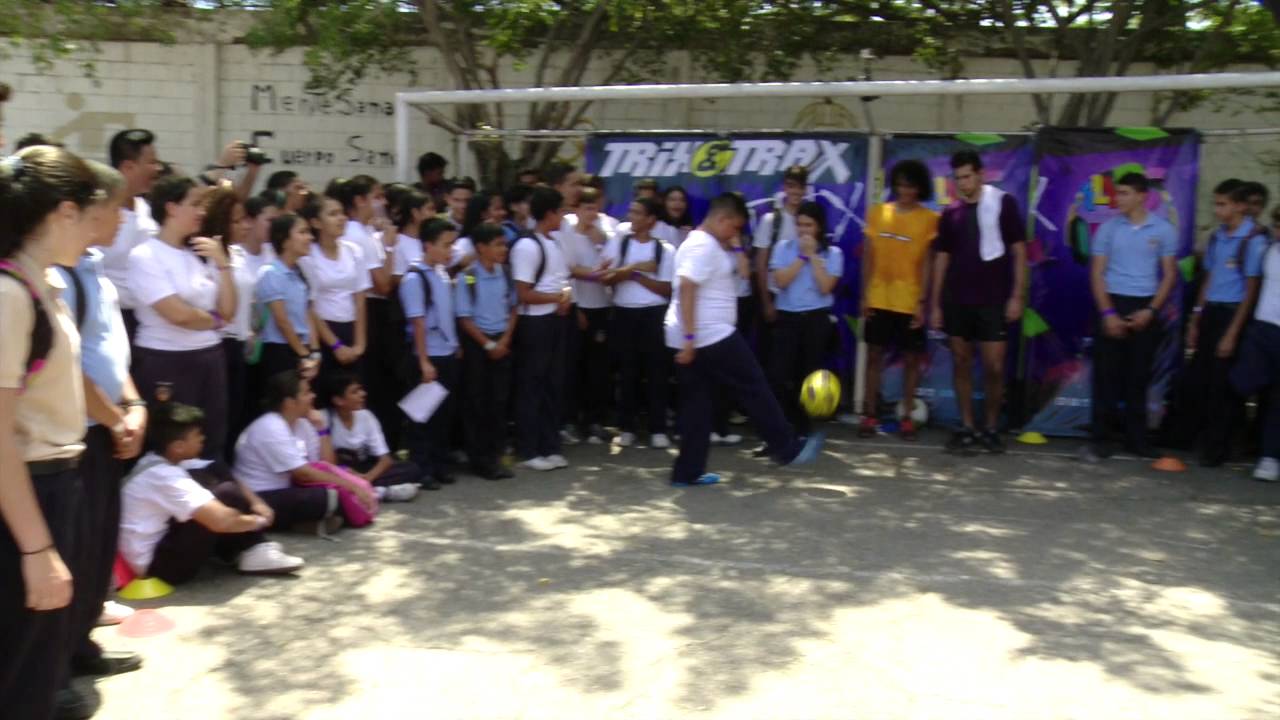 TALENTO ZONA TRIX FREESTYLE FOOTBALL COLEGIO SAN VICENTE DE PAUL ESTADO VARGAS KEVIN MENEZES