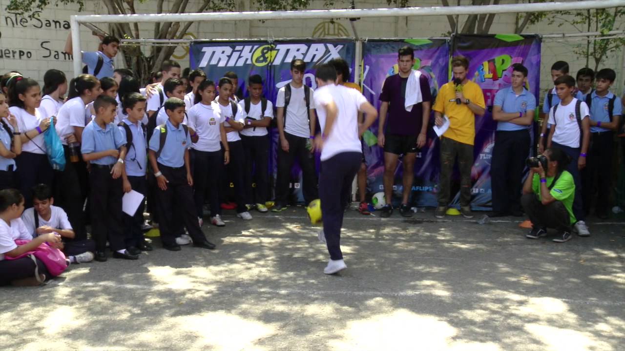 TALENTO ZONA TRIX FREESTYLE FOOTBALL COLEGIO SAN VICENTE DE PAUL ESTADO VARGAS MICHEL