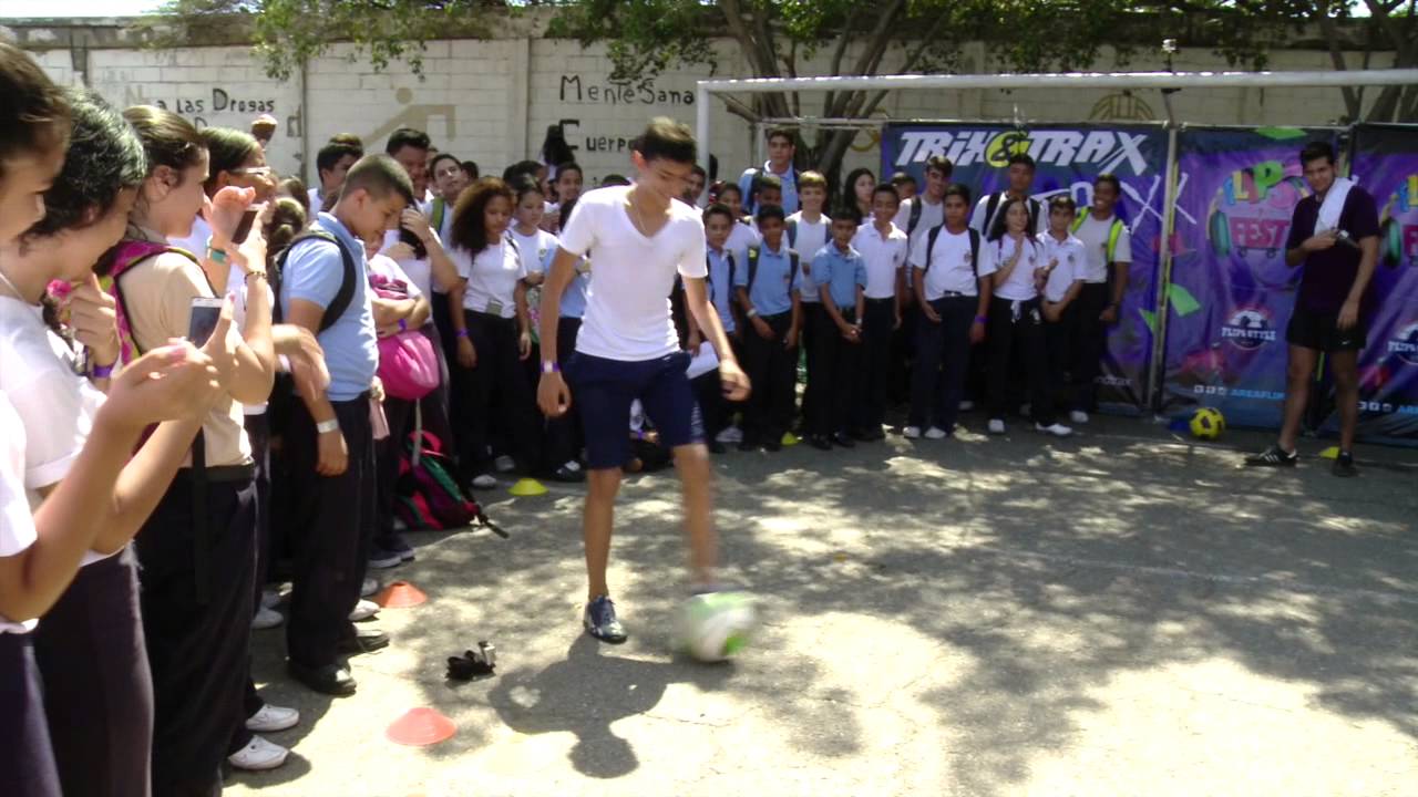 TALENTO ZONA TRIX FREESTYLE FOOTBALL COLEGIO SAN VICENTE DE PAUL ESTADO VARGAS SAMUEL RODRIGUEZ
