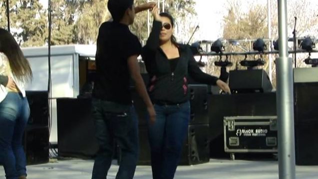 Bailando Duoc UC, sede Maipú. 3