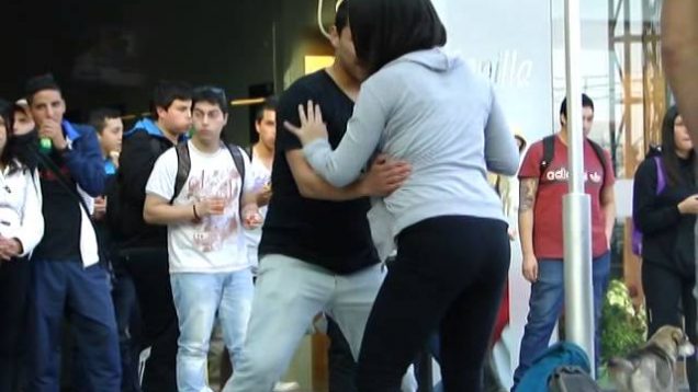 Bailando Duoc UC, sede Maipú. 4