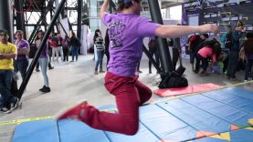 El Juez de Slackline Piero Nicolini