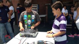 Talento de la Zona Trax en el TrixandTrax del Colegio el Peñon