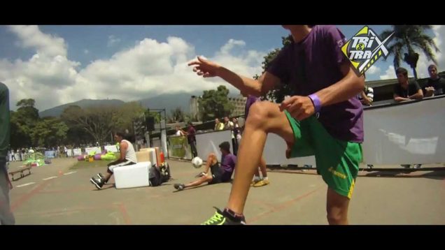 TRIX ALEXIS BOHORQUEZ FOOTBALL FREESTYLE EN LA FINAL DE TRIXANDTRAX EN LA UCV. FEBRERO 2012