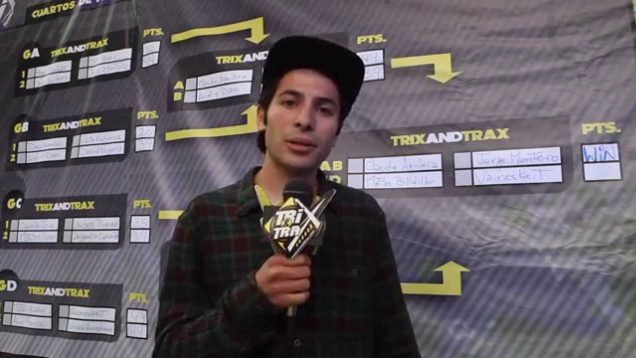 TRIX Ganador de TrixandTrax Claudio Aguilera
