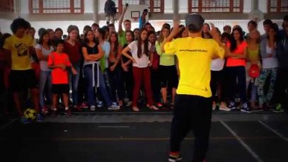 #ZonaBaile, Luis Alarcon. TrixandTrax Colegio San Ignacio de Loyola. 08/05/2014