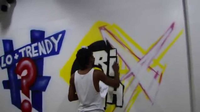 #ZonaGraffiti. “Erso Cas”. Joshua Maneiro. The Making of the Wall of Fame 5