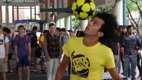 #ZonaTrix, Choco FreeStyle dominio de Balón. TrixandTrax Colegio San Ignacio de Loyola 8/05/2014. 1