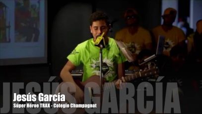 Súper Héroe Trax, Jesús García.  Instagram