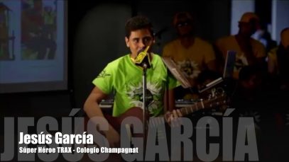 Súper Héroe Trax, Jesús García.  Instagram2