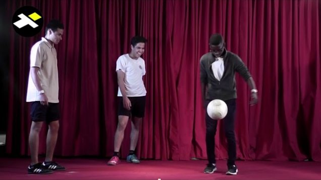 Faustino,Carlos y Luis – Zona Trix – Dominio de balón – Colegio Instituto Escuela